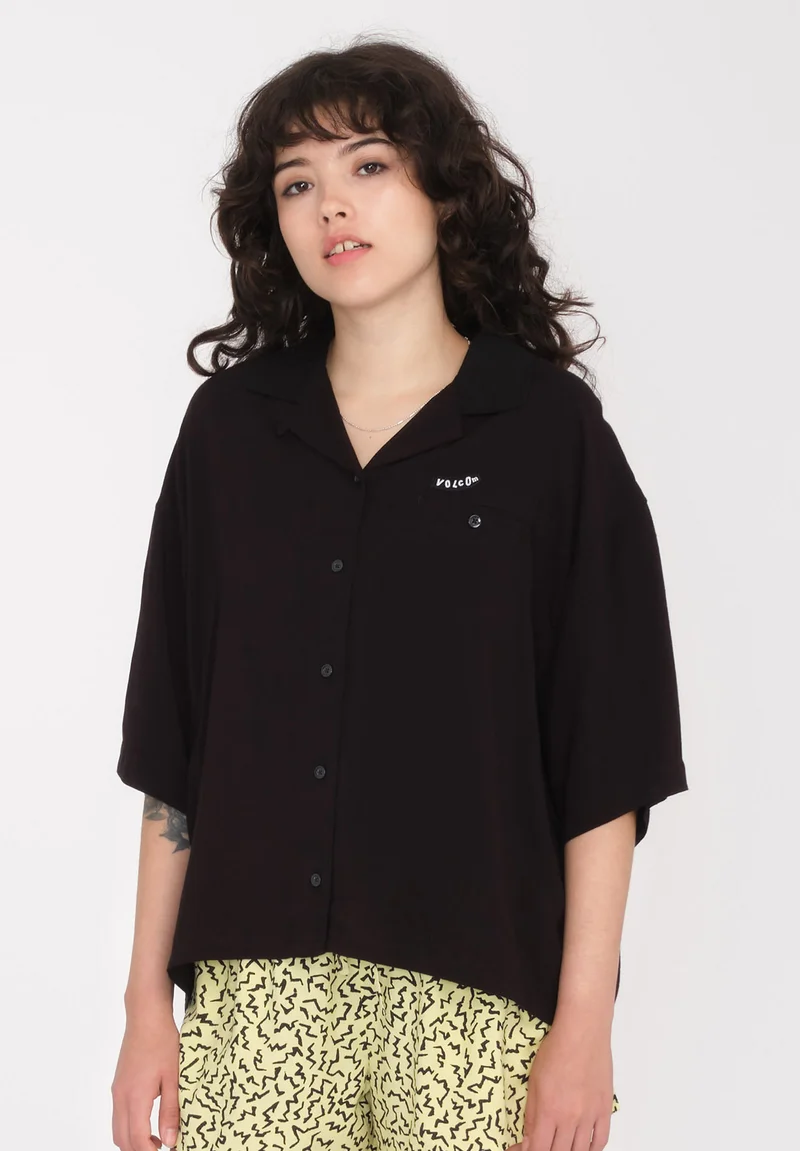 γυναικείο κοντομάνικη πουκάμισο volcom servistone shirt