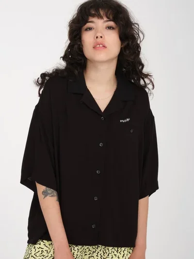 γυναικείο κοντομάνικη πουκάμισο volcom servistone shirt