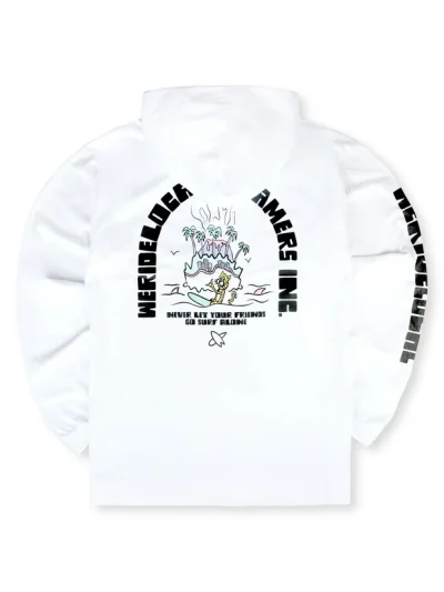 ανδρική μακρυμάνικη μπλούζα από την we ride local, roamers v6 white longsleeve