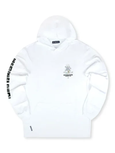 ανδρική μακρυμάνικη μπλούζα από την we ride local, roamers v6 white longsleeve