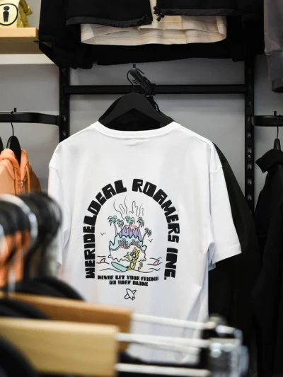 We Ride Local Roamers V6 White T-shirt Μπλούζα - Image 5