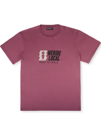 ανδρική κοντομάνικη μπλούζα από την we ride local, thunder pale t-shirt