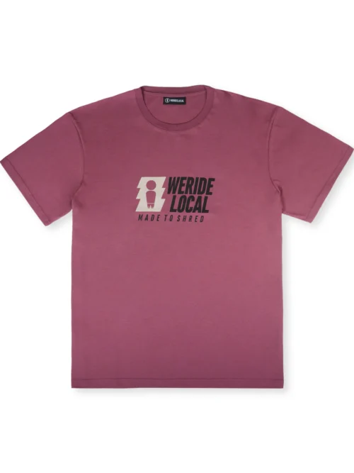 ανδρική κοντομάνικη μπλούζα από την we ride local, thunder pale t-shirt