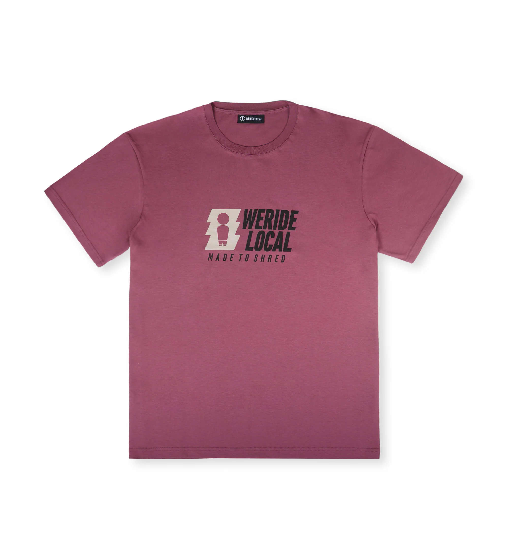 ανδρική κοντομάνικη μπλούζα από την we ride local, thunder pale t-shirt