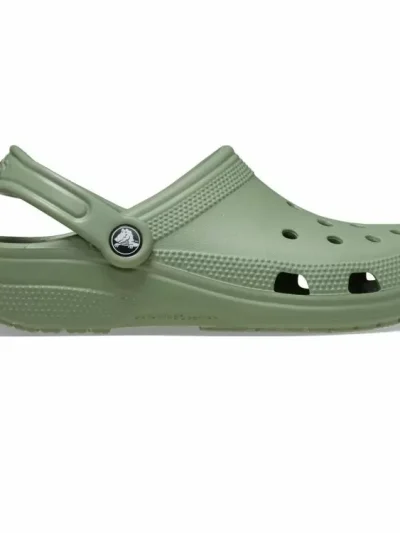 σαμπό σε πράσινο χρώμα crocs classic clog moss