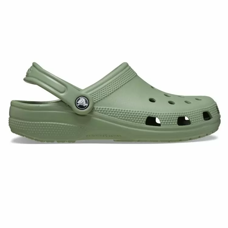 crocs-classic-clog-moss σαμπό σε πράσινο χρώμα crocs classic clog moss