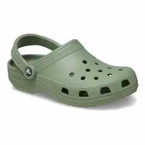 σαμπό σε πράσινο χρώμα crocs classic clog moss