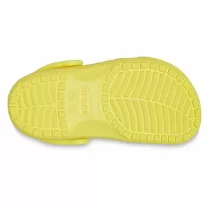 παιδικά σαμπό σε κίτρινο χρώμα, crocs classic clog t cyber yellow