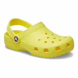 παιδικά σαμπό σε κίτρινο χρώμα, crocs classic clog t cyber yellow