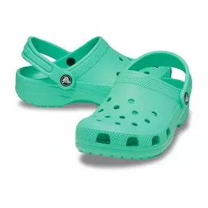 παιδικά σαμπό σε μπλε χρώμα, crocs classic clog t lagoon