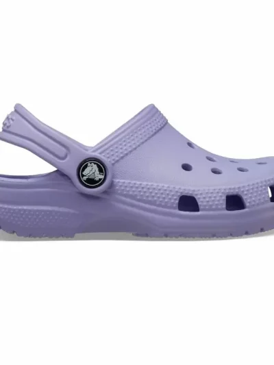 παιδικό σαμπό σε μωβ χρώμα, crocs classic clog t mystic purple