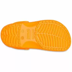 παιδικό σαμπό σε πορτοκαλί χρώμα, crocs classic clog t orange zing