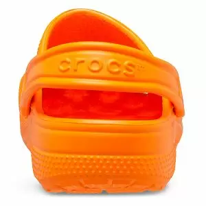 παιδικό σαμπό σε πορτοκαλί χρώμα, crocs classic clog t orange zing
