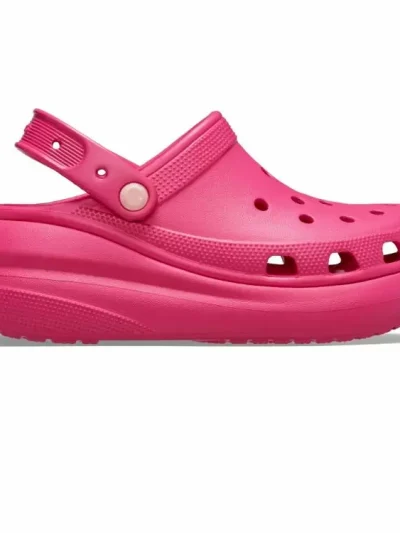 δίπατο σαμπό σε ροζ χρώμα crocs crush classic clog dragon fruit