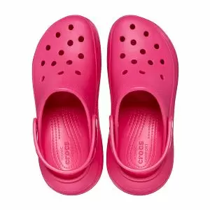 δίπατο σαμπό σε ροζ χρώμα crocs crush classic clog dragon fruit