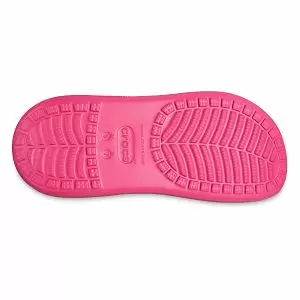 δίπατο σαμπό σε ροζ χρώμα crocs crush classic clog dragon fruit