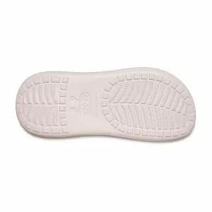 δίπατο σαμπό σε ροζ χρώμα, crocs classic crush clog quartz