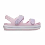 παιδικά σανδάλια σε ροζ χρώμα από την crocs, crocs crocband cruiser sandal k ballerina lavender
