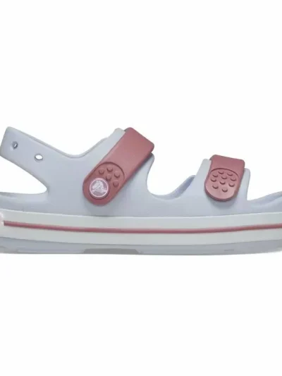παιδικά σανδάλια από την crocs με διχρωμία, crocs crocband cruiser sandal k dreamspace/cassis