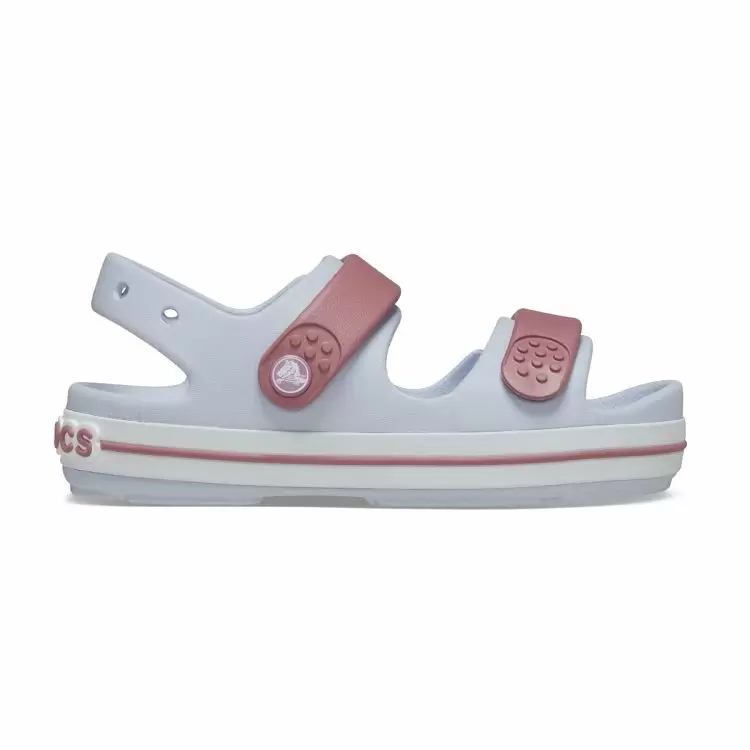παιδικά σανδάλια από την crocs με διχρωμία, crocs crocband cruiser sandal k dreamspace/cassis