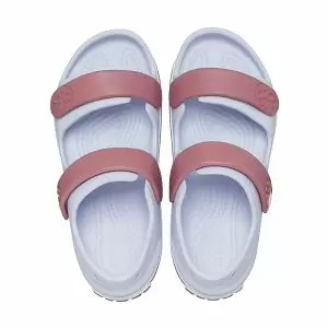 παιδικά σανδάλια από την crocs με διχρωμία, crocs crocband cruiser sandal k dreamspace/cassis