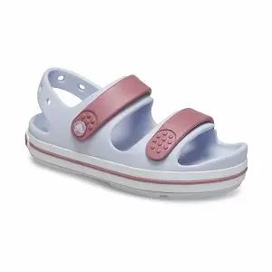παιδικά σανδάλια από την crocs με διχρωμία, crocs crocband cruiser sandal k dreamspace/cassis