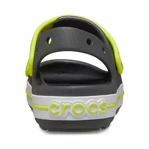 παιδικά σανδάλια σε γκρι χρώμα από την crocs, crocs crocband cruiser sandal k slate grey