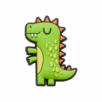 διακοσμητικό δεινοσαυράκι για τα crocs, Crocs Jibbitz Charms Green Dino