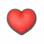 διακοσμητικό σε σχήμα καρδιά από την crocs, crocs jibbitz charms heart