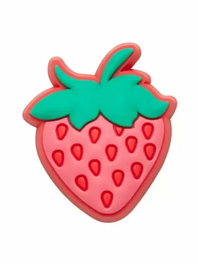 διακοσμητική φράουλα για τα crocs, crocs jibbitz charms strawberry fruit