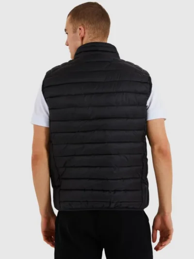 ανδρικό γιλέκο σε μαύρο χρώμα από την ellesse, bardy gilet black