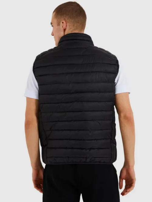 ανδρικό γιλέκο σε μαύρο χρώμα από την ellesse, bardy gilet black