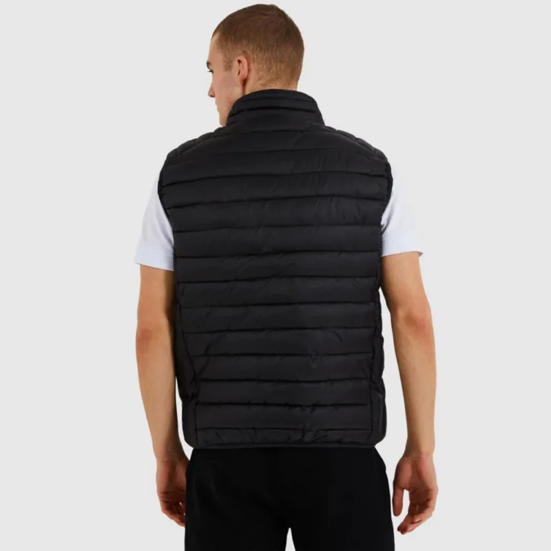 ανδρικό γιλέκο σε μαύρο χρώμα από την ellesse, bardy gilet black