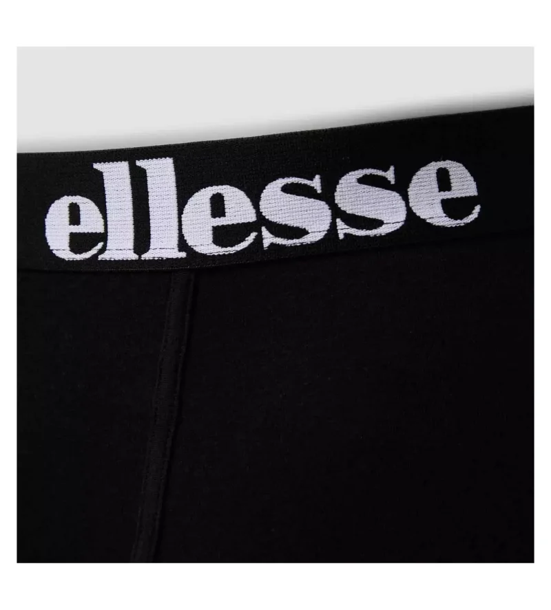 ανδρικά μαύρα μποξεράκια από την ellesse σε πακέτο των τριών, ellesse core hali 3pk boxers