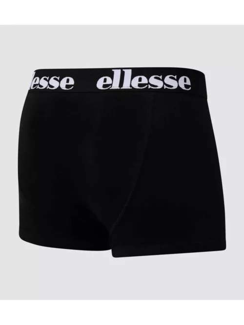ανδρικά μαύρα μποξεράκια από την ellesse σε πακέτο των τριών, ellesse core hali 3pk boxers