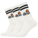 πακέτο κάλτσες σε άσπρο χρώμα από την ellesse, heritage core pullo 3pk socks
