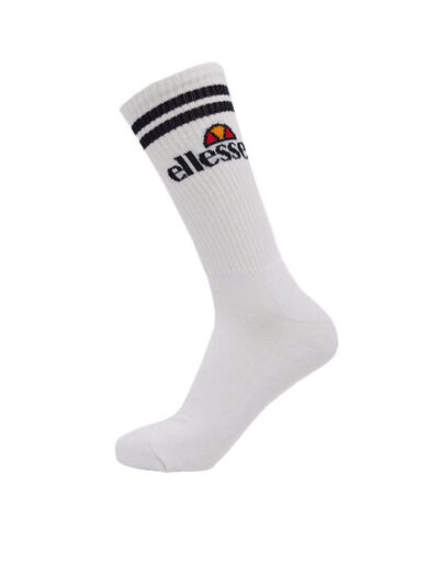 πακέτο κάλτσες σε άσπρο χρώμα από την ellesse, heritage core pullo 3pk socks