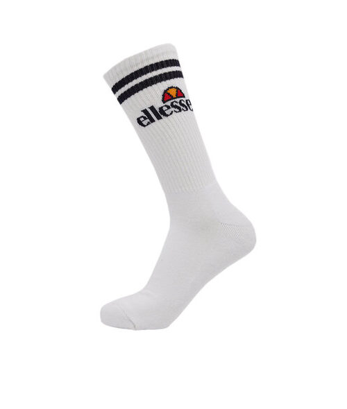 πακέτο κάλτσες σε άσπρο χρώμα από την ellesse, heritage core pullo 3pk socks