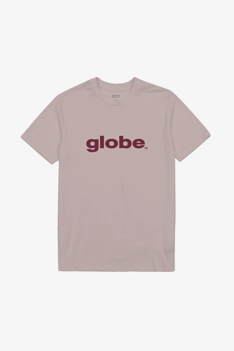 ανδρικό κοντομάνικη μπλουζάκι από την globe σε ιδιαίτερο λιλά χρώμα