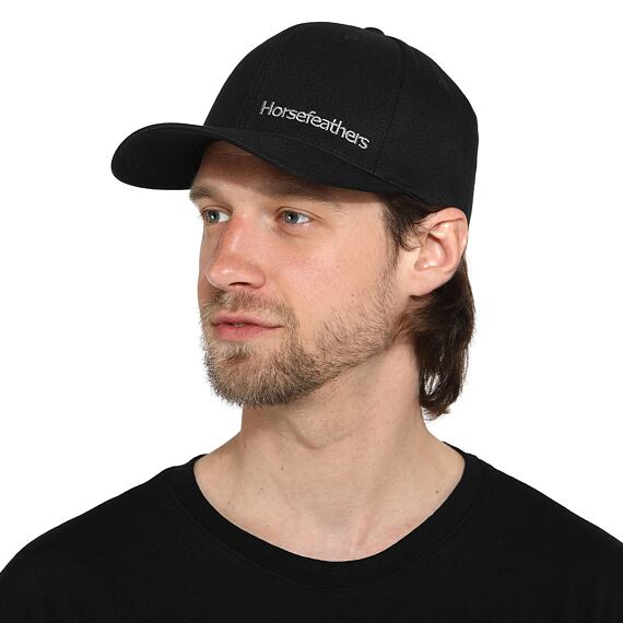 καπέλο σε μαύρο χρώμα από την horsefeathers, beckett cap