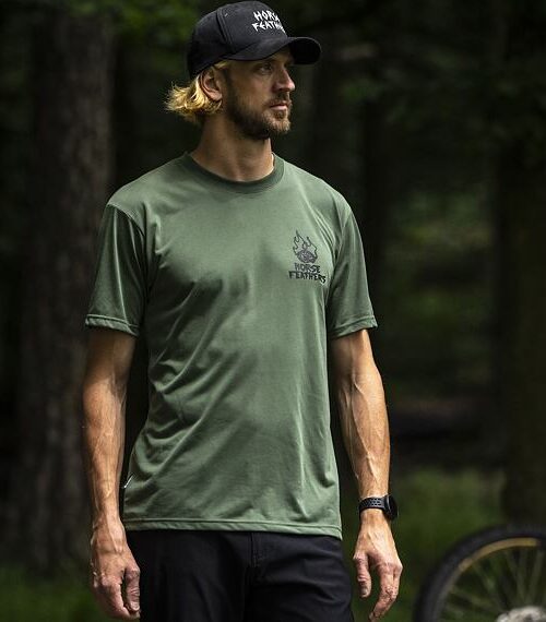 Horsefeathers Reckless T-shirt - Thyme Ανδρική Μπλούζα - Image 4