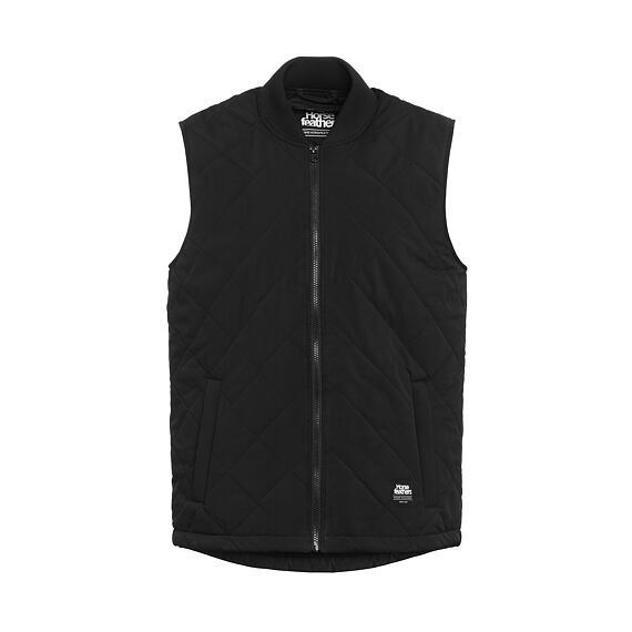 ανδρικό γιλέκο σε μαύρο χρώμα από την horsefeathers, rogue vest