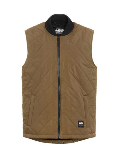 ανδρικό γιλέκο σε κάμελ χρώμα από την horsefeathers, rogue vest