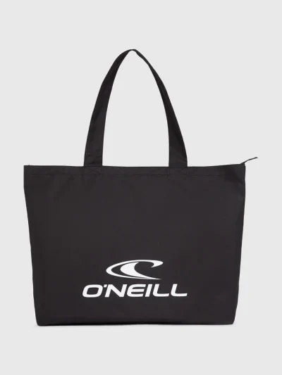 τσάντα θαλάσσης σε μαύρο χρώμα από την o neill, coastal tote bag