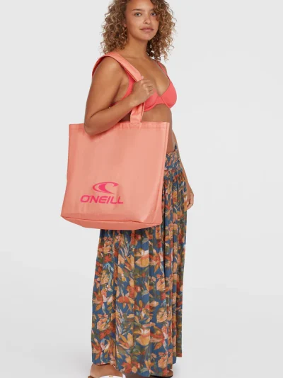 τσάντα θαλάσσης σε ροζ χρώμα από την o neill, coastal tote bag