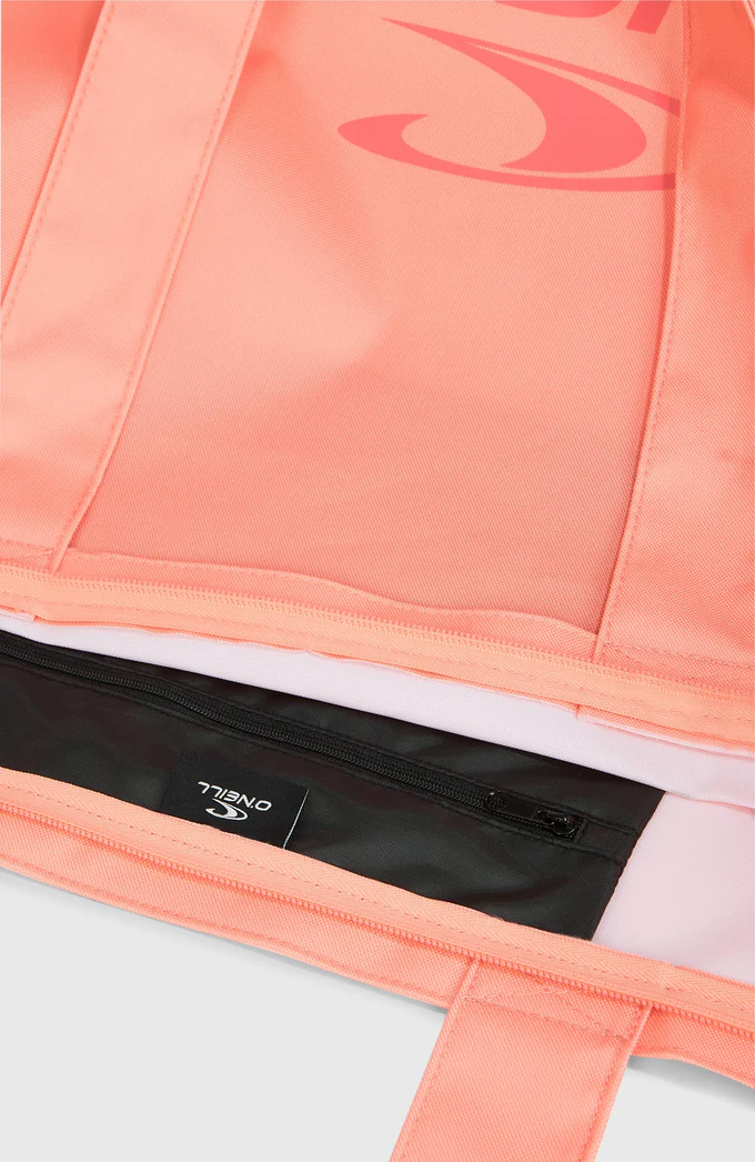 τσάντα θαλάσσης σε ροζ χρώμα από την o neill, coastal tote bag
