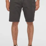 ανδρική βερμούδα σε γκρι χρώμα από την o'neill, essentials chino shorts