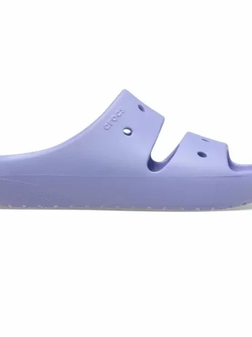 γυναικεία παντόφλα από την crocs σε μωβ χρώμα, crocs classic sandal
