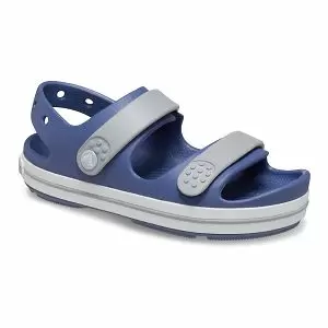 παιδικά πέδιλα σε μπλε και γκρι χρώμα από την crocs, cruiser sandal