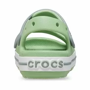 παιδικά πέδιλα σε πράσινο χρώμα από την crocs, crocband cruiser sandal k